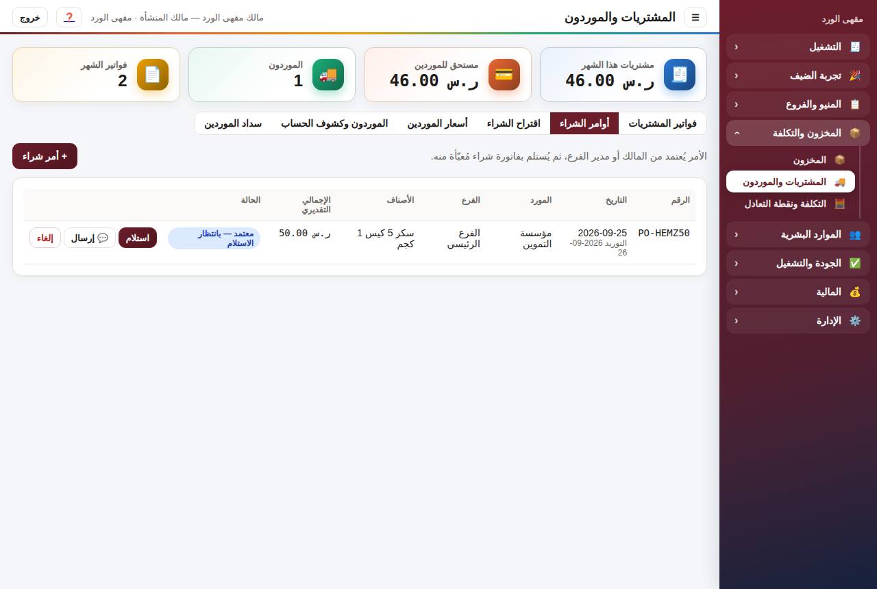 أوامر الشراء